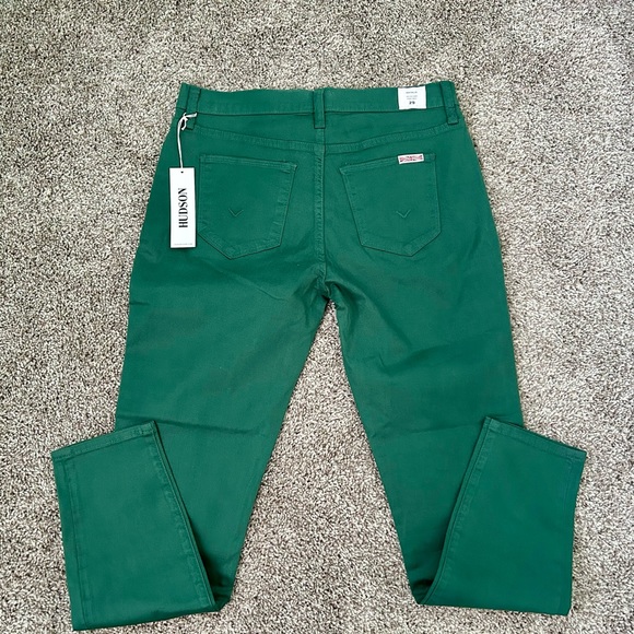 *HUDSON JEANS Natalie Ankle Super Skinny Jeans Sparkling Pine O-23 - Picture 11 of 13